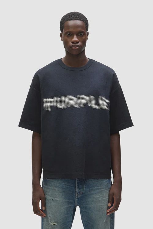 Wordmark Echo Tee, Size: SMALL