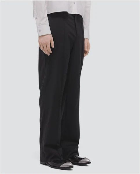 RELAXED TROUSER, Colour: BLACK, Size: 30
