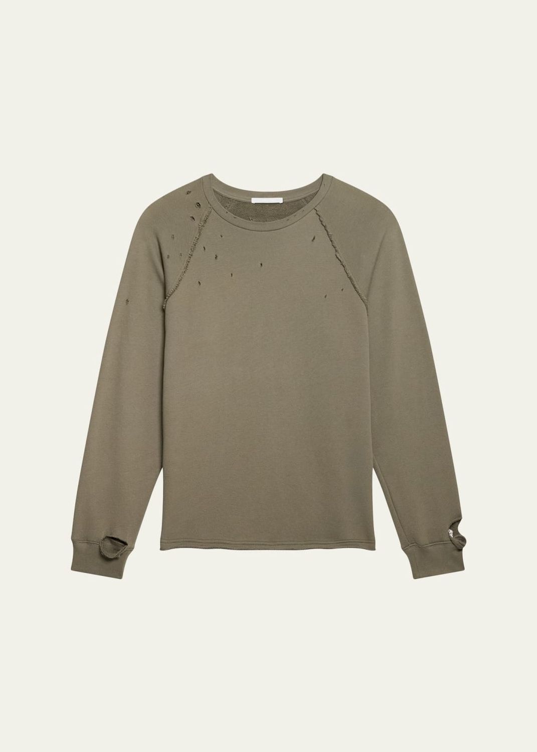 DESTROY CREWNECK, Colour: SAGE DUST, Size: SMALL