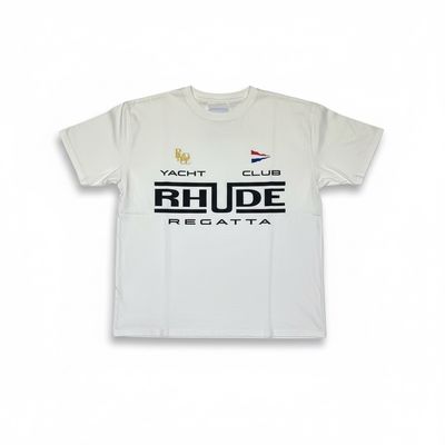REGATTA CLUB TEE WHT/BLK/GRN