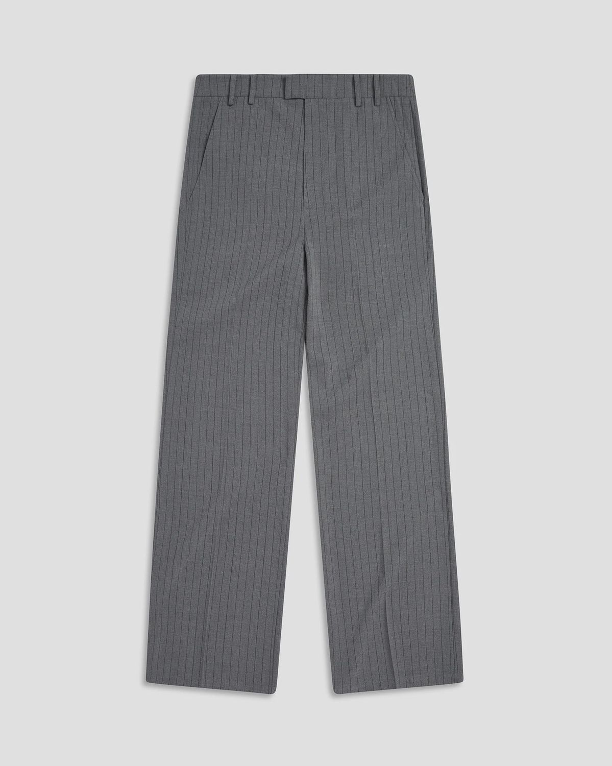 HERRINGBONE PLEATED TROUSER, Size: MEDIUM