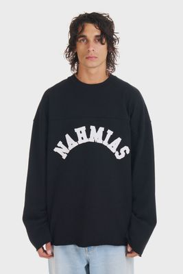 NAHMIAS VARSITY LS T-SHIRT