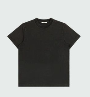STANDARD TEE WSH BLK