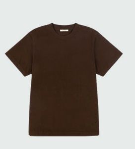 STANDARD TEE BRN, Colour: BRUNETTE, Size: SMALL