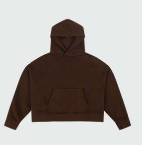 HEAVY HOOD BRN, Colour: BRUNETTE, Size: SMALL