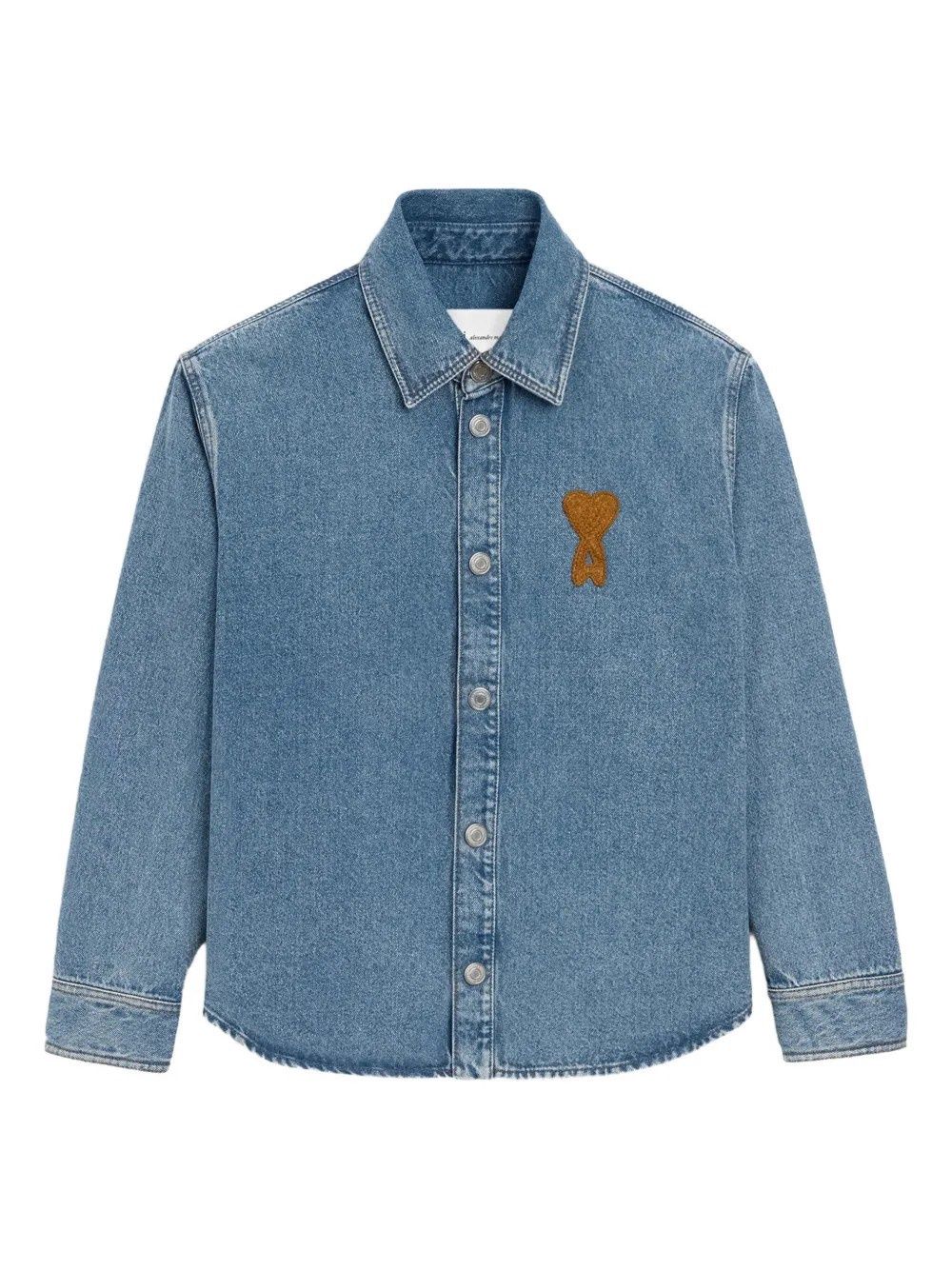 ADC OVERSHIRT USED BLUE, Colour: USED BLUE, Size: SMALL