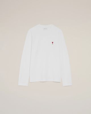 LONGSLEEVES T SHIRT RED ADC LIGHT JERSEY WHT