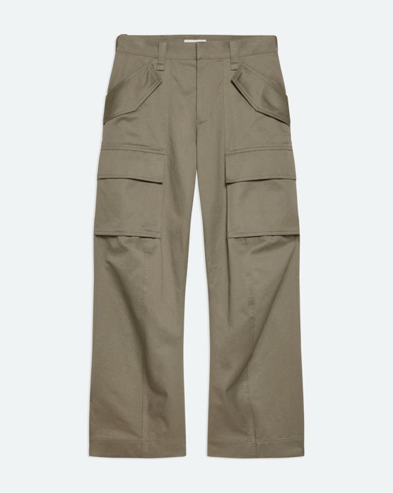 CHINO CARGO PANTS, Colour: VETIVER, Size: 30