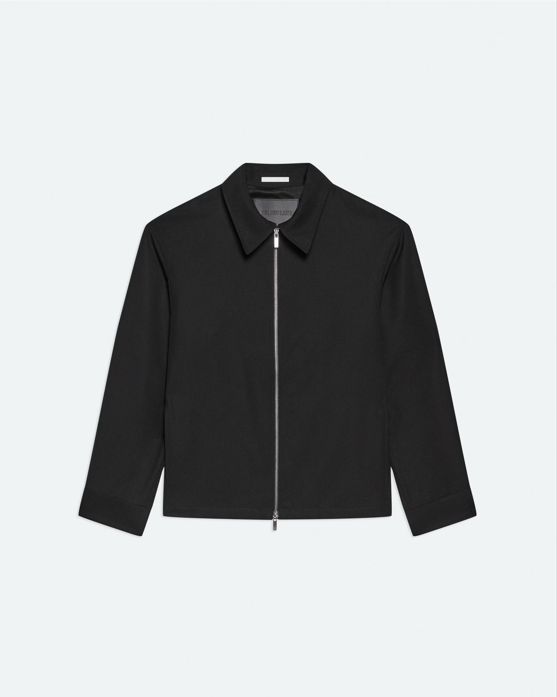 WARDROBE SHIRT JACKET, Colour: BLACK, Size: SMALL
