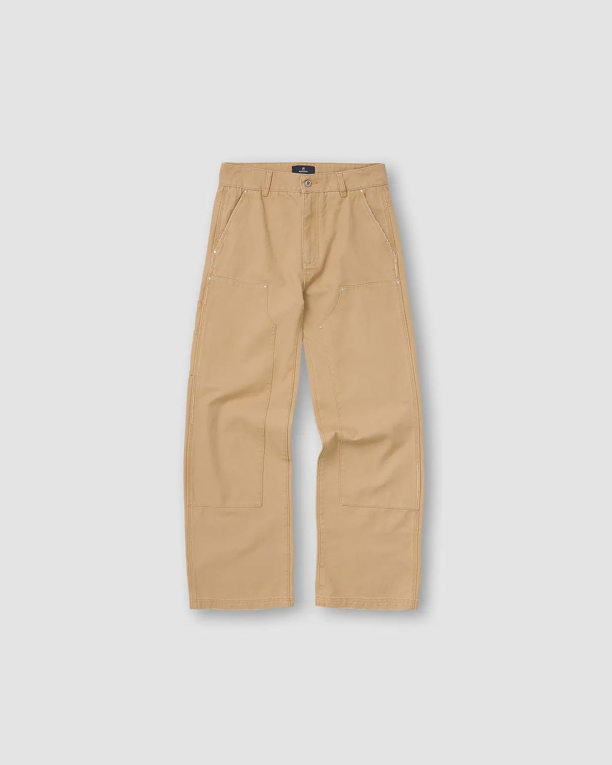 WORKER PANT, Colour: WASHED TAN, Size: SMALL