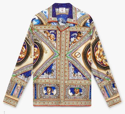 PLAFOND ORNE DE MUSIQUE LS SILK SHIRT