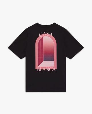 ARCHES CLASSIC T SHIRT BLK/PNK