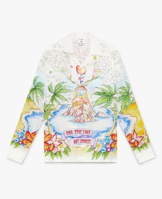 BETTER DAYS CUBAN COLLAR LS SHIRT