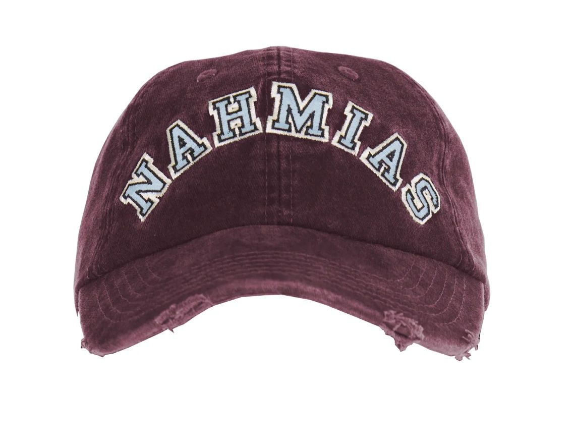 NAHMIAS CHENILLE DAD CAP BGDY