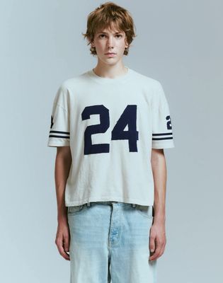 UNIFORM 24 BOXY TEE EGG WHT