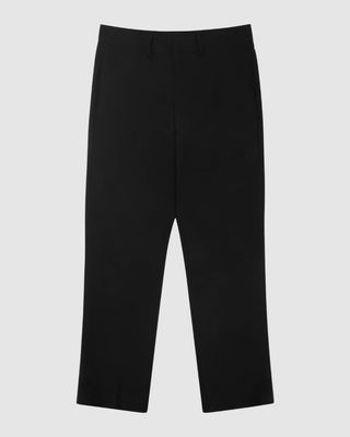 SLIM TROUSERS BLK CTN