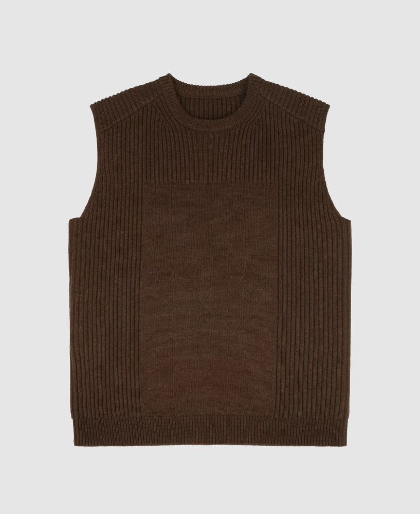 BLOCK VEST BSN, Colour: BISON, Size: XS-S