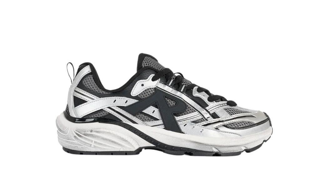 STORM RUNNER SLV/BLK, Colour: SILVER/BLACK, Size: EU43/US10