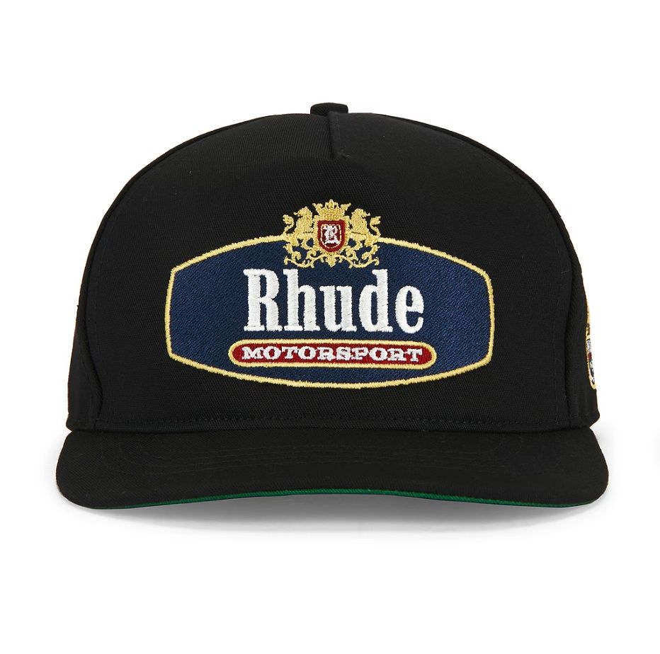 RACING CREST HAT BLK
