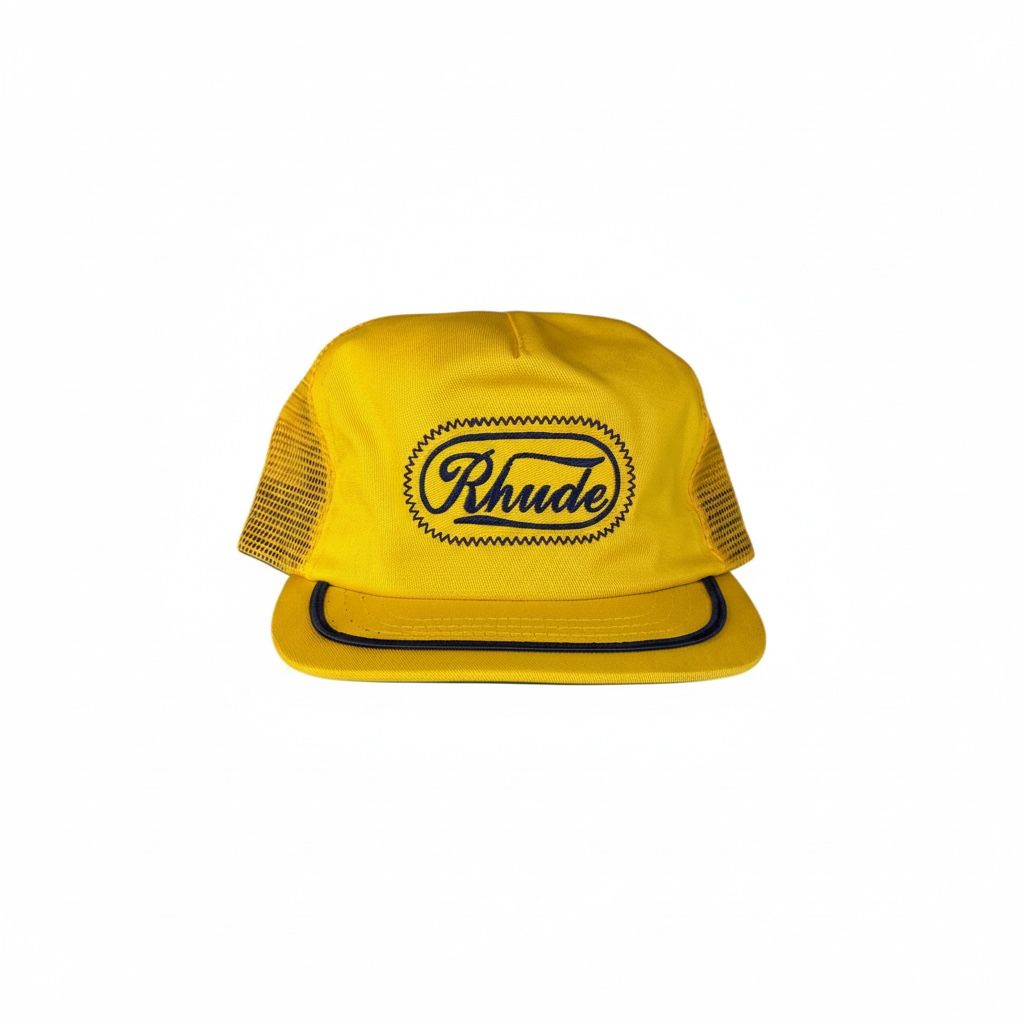 RHUDE PATCH TRUCKER HAT