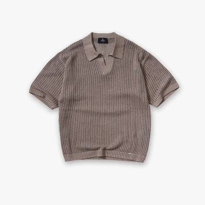 BEVERLY KNIT POLO VTG KHI