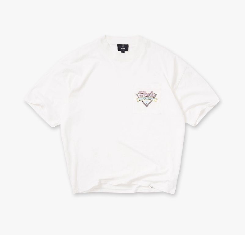 MEL'S DINER T SHIRT FLT WHT, Colour: FLAT WHITE, Size: XS