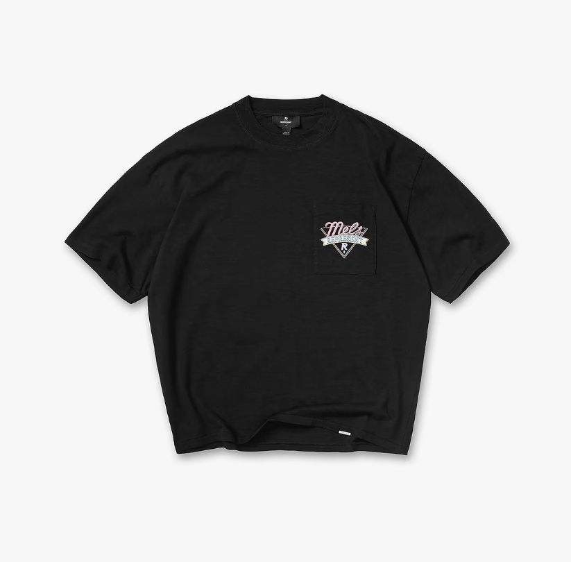 MEL'S DINER T SHIRT JET BLK, Colour: JET BLACK, Size: SMALL