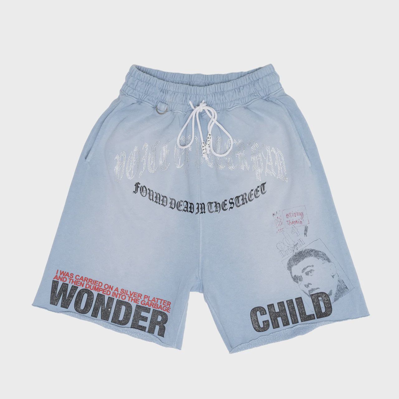 BOBBY DRISCOLL SWEAT SHORT, Colour: BABY BLUE, Size: MEDIUM