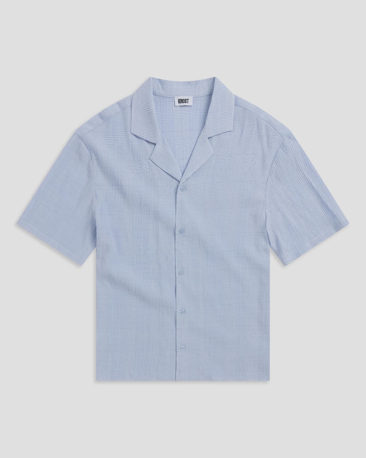 PLAID BOWLING SHIRT - OMPHALODES, Size: MEDIUM