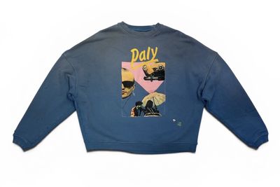 STILL LIFE CREWNECK BLU