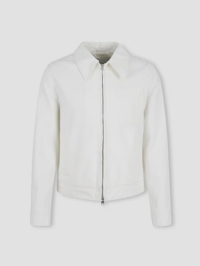 ZIPPED JACKET ADC TONAL CRM, Colour: BLANC CREME, Size: MEDIUM