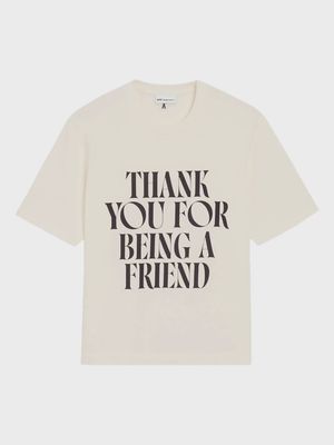 THANK YOU FOR BEING A FRIEND T SHIRT