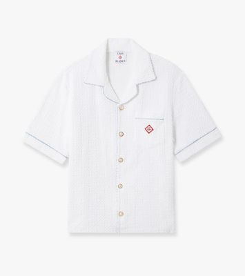 MONOGRAM TOWELLING SHIRT