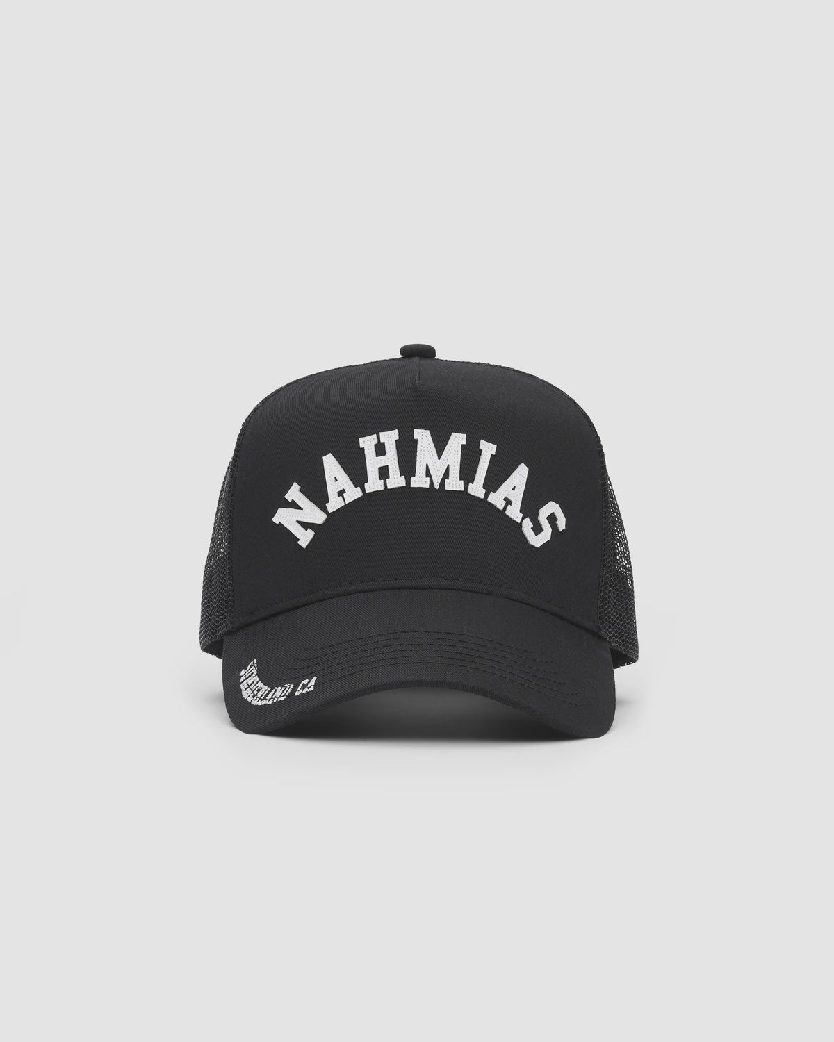 SUMMERLAND BRIM TRUCKER HAT BLACK