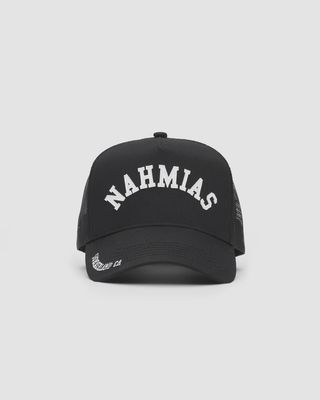 SUMMERLAND BRIM TRUCKER HAT BLACK