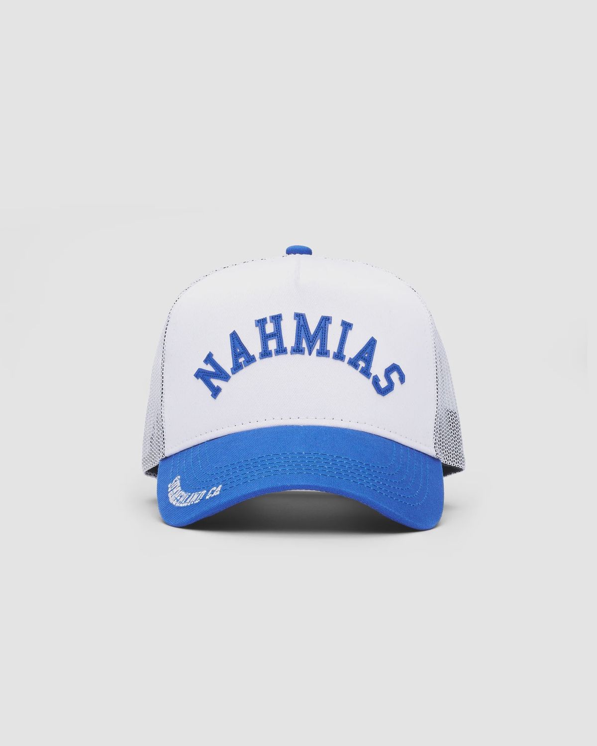 SUMMERLAND BRIM TRUCKER HAT BLUE