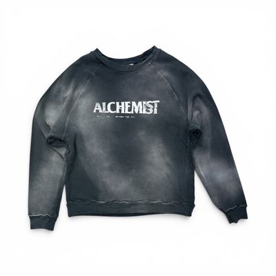 RIPPED ALCHEMIST LOGO SWEATER