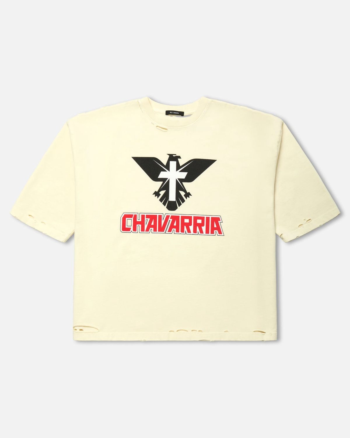 AGUILA BIG BOX BUFFALO TEE MASA, Colour: MASA, Size: SMALL