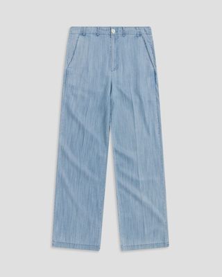 FEATHER WEIGHT ELLIOTT DENIM TROUSER LT WSH