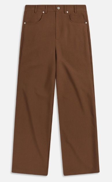 5-Pocket Trouser - Hot Chocolate, Size: SMALL