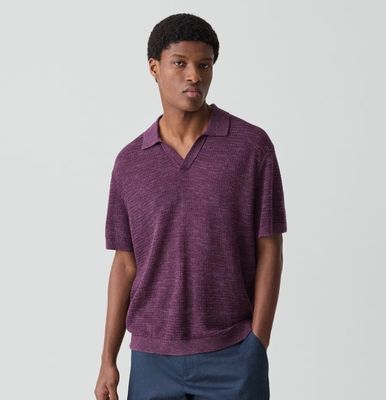 BRENAN POLO SHIRT PACIFIC LINEN GRP