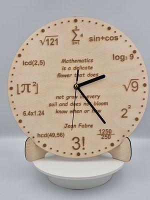 Zegar ścienny "Matematyka" EN Zegar ścienny "Matematyka" EN