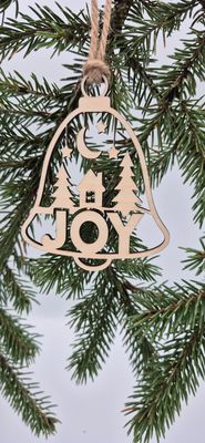 Drewniana Bombka Choinkowa