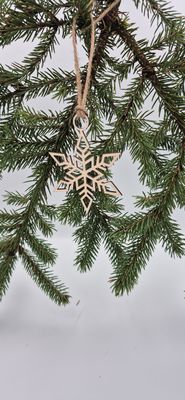 Drewniana Bombka Choinkowa