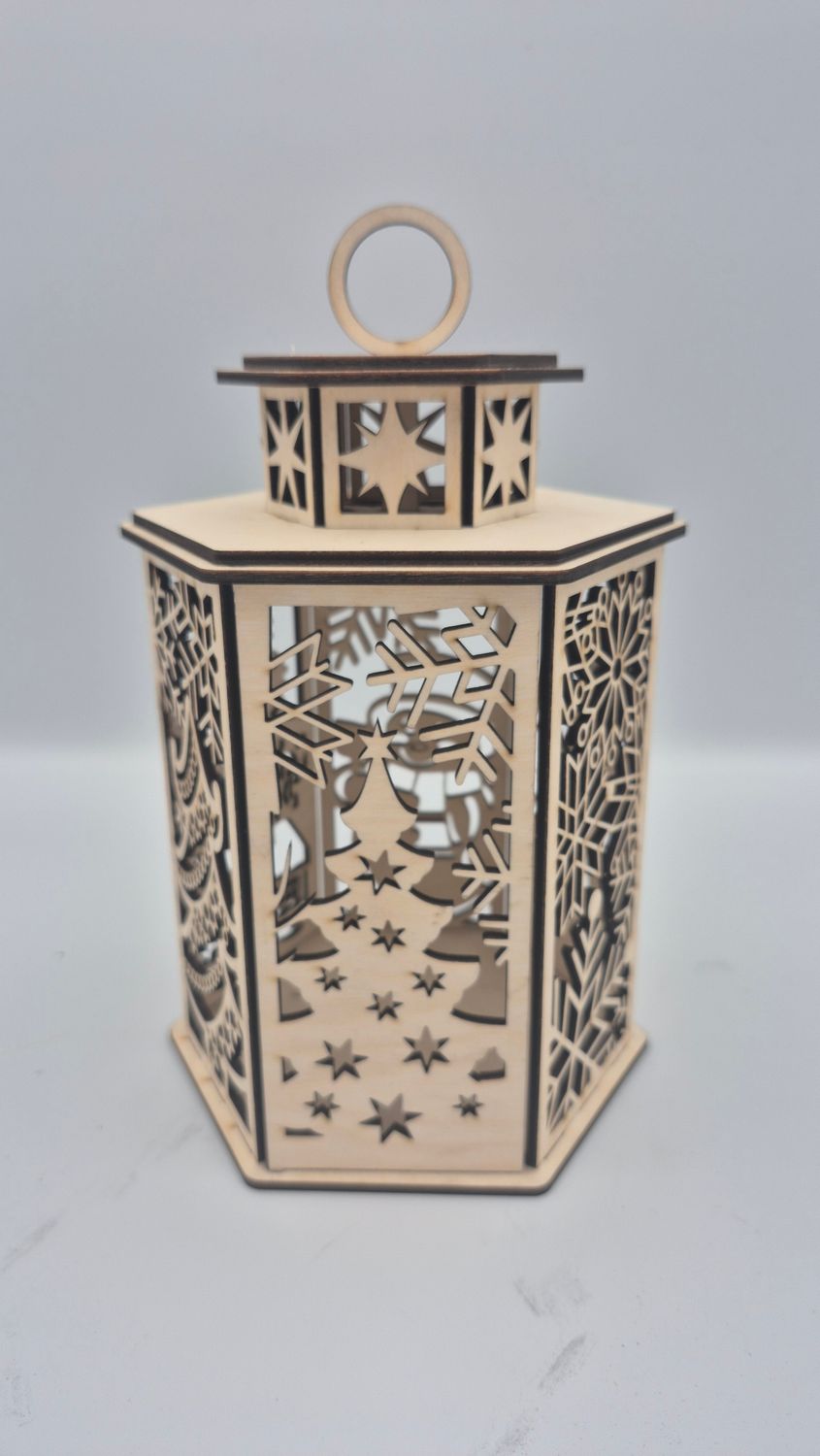 Lampion – Śnieżna zima