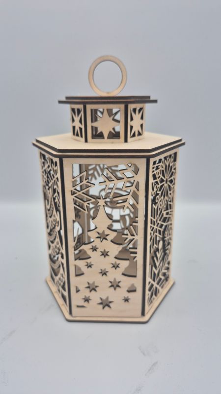 Lampion – Śnieżna zima