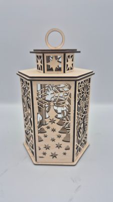 Lampion – Śnieżna zima