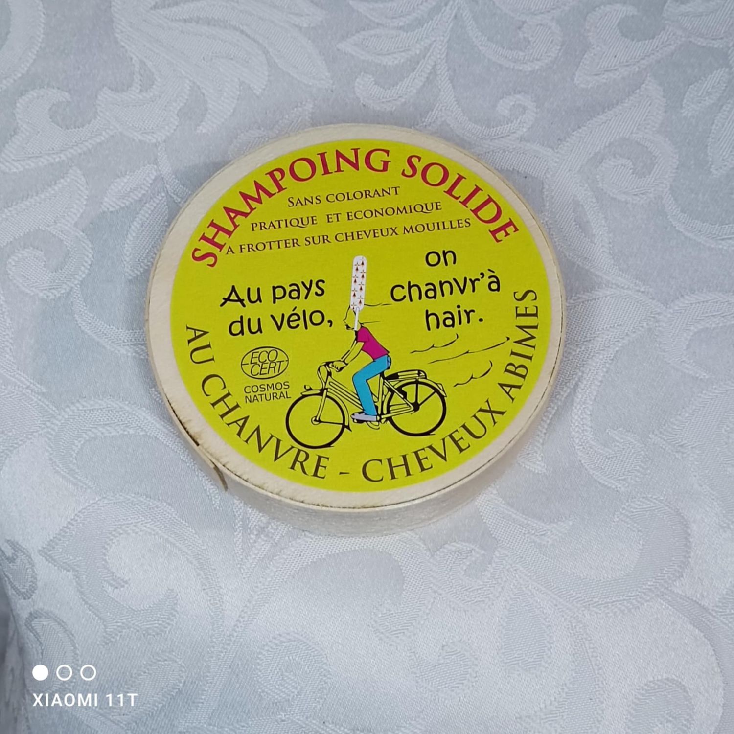 shampoing solide au chanvre