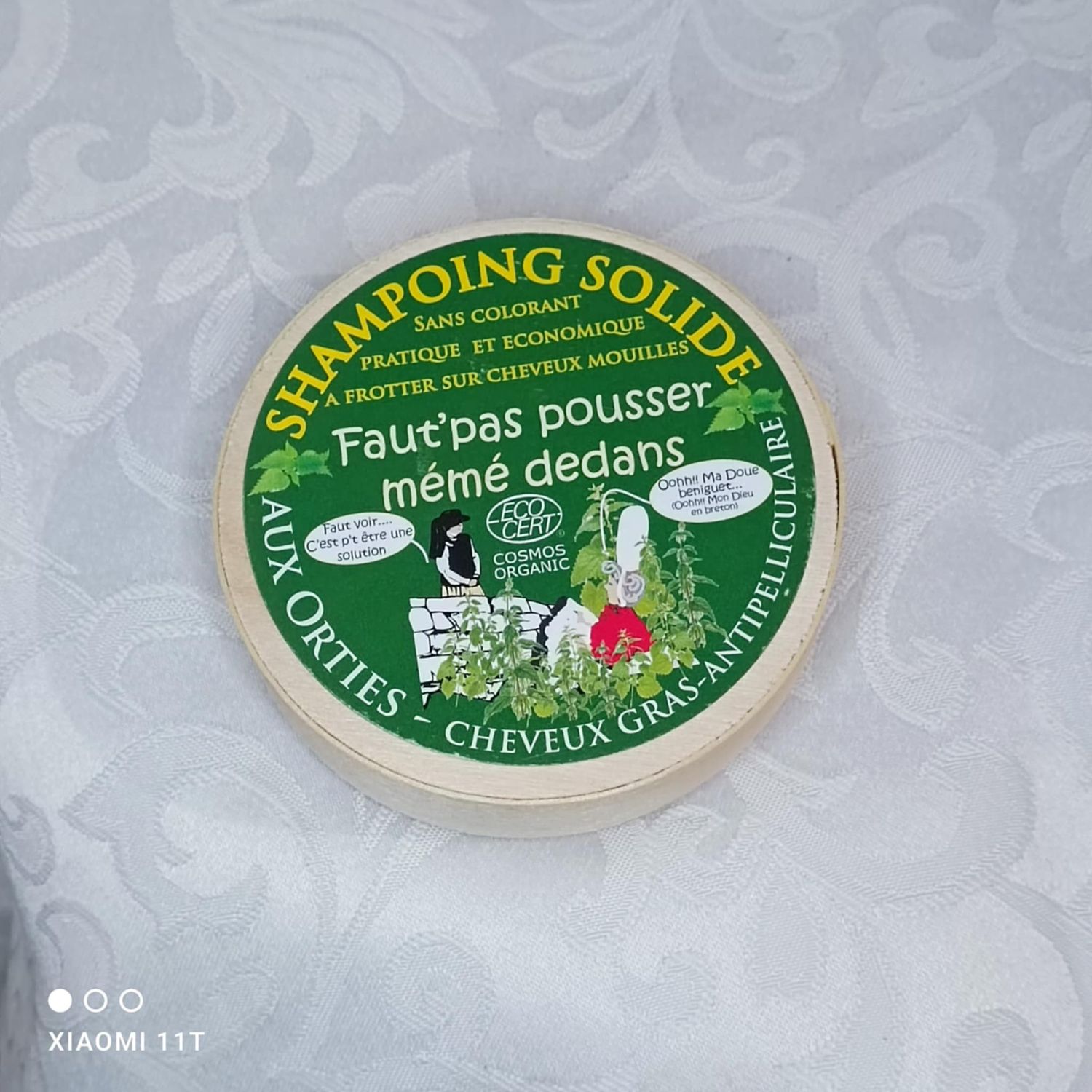 shampoing solide aux orties