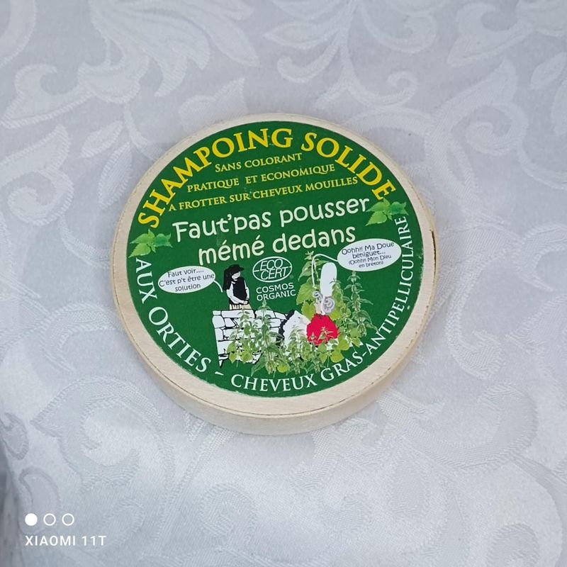 shampoing solide aux orties